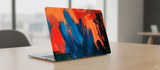 Colorful abstract paint - Laptop Skin