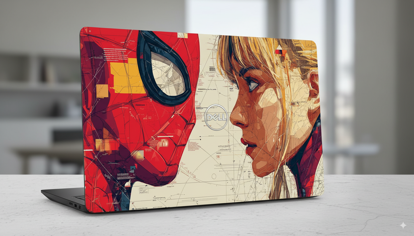 Spider-Man and Gwen - Laptop Skin