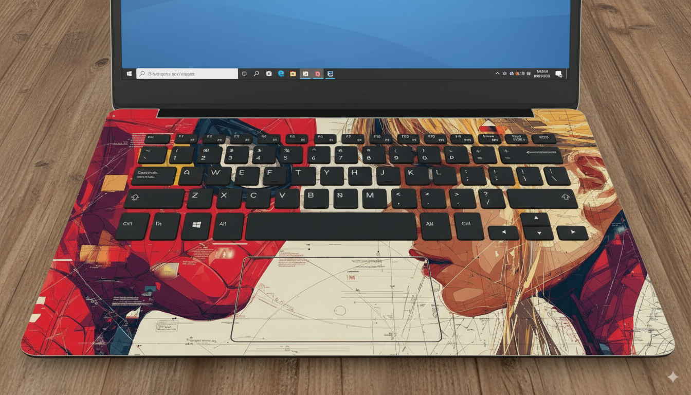 Spider-Man and Gwen - Laptop Skin