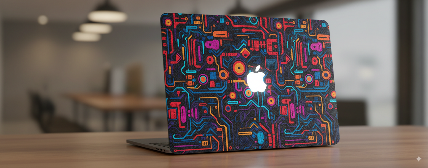 Abstract Circuit Board Pattern - Laptop Skin