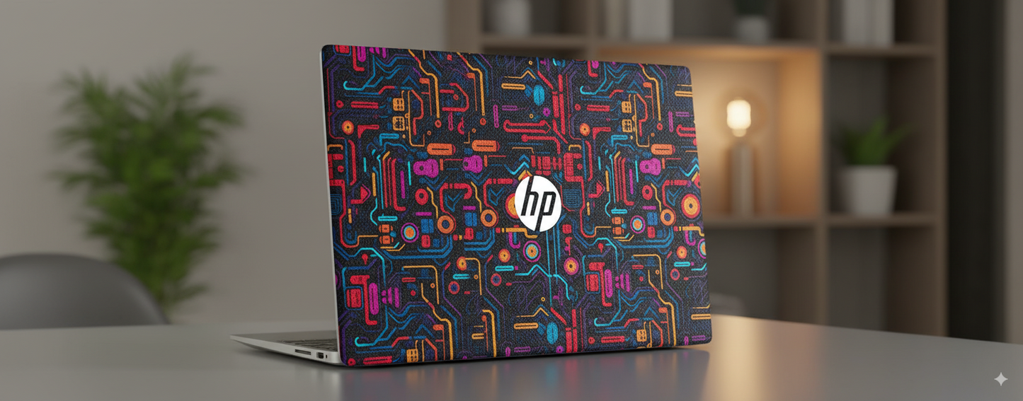 Abstract Circuit Board Pattern - Laptop Skin