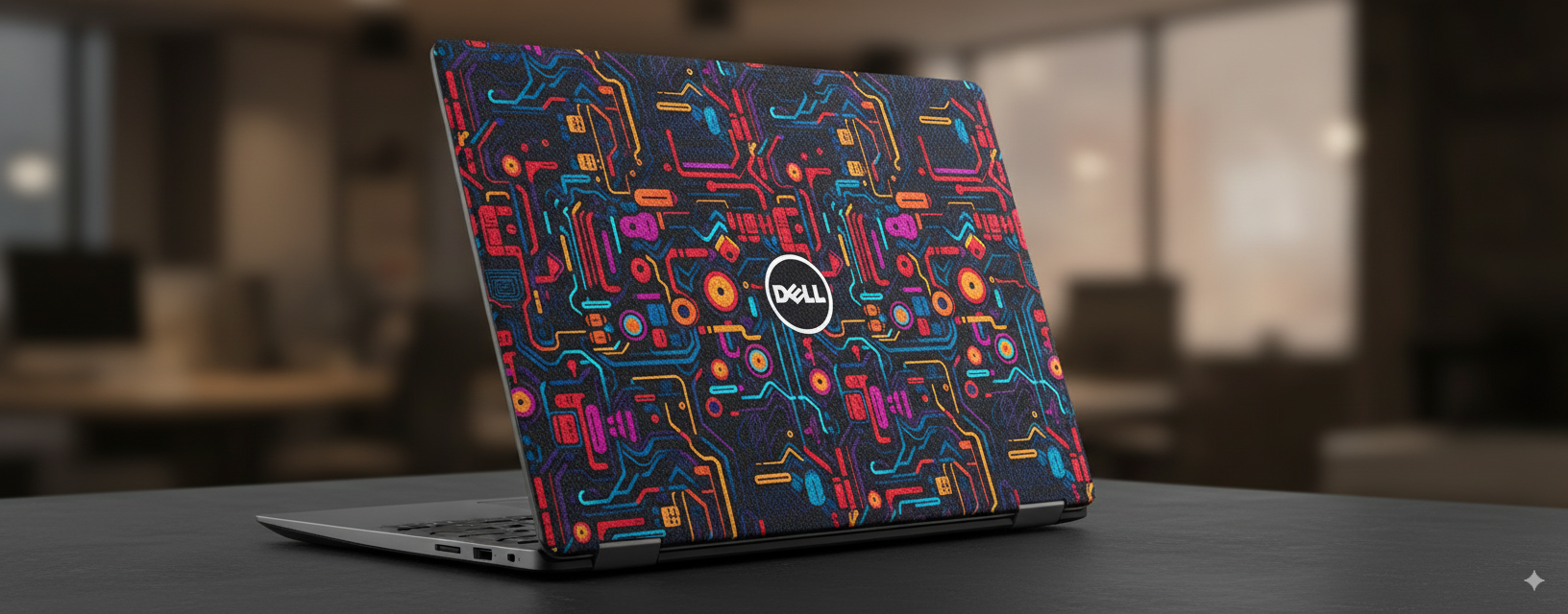 Abstract Circuit Board Pattern - Laptop Skin