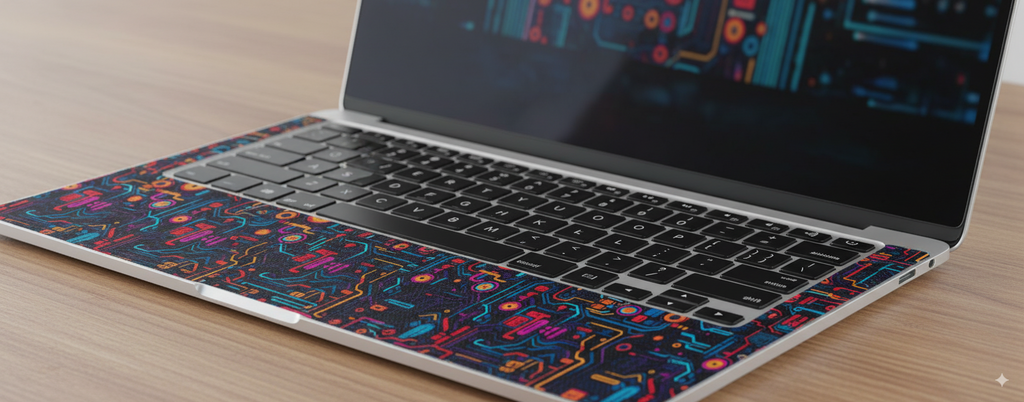 Abstract Circuit Board Pattern - Laptop Skin