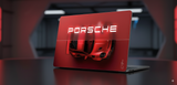 Red Porsche - Laptop Skin