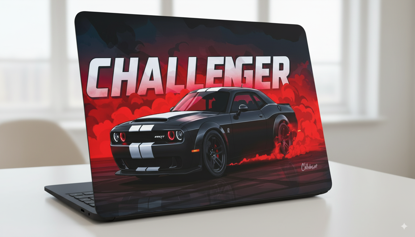 Dodge Challenger - Laptop Skin