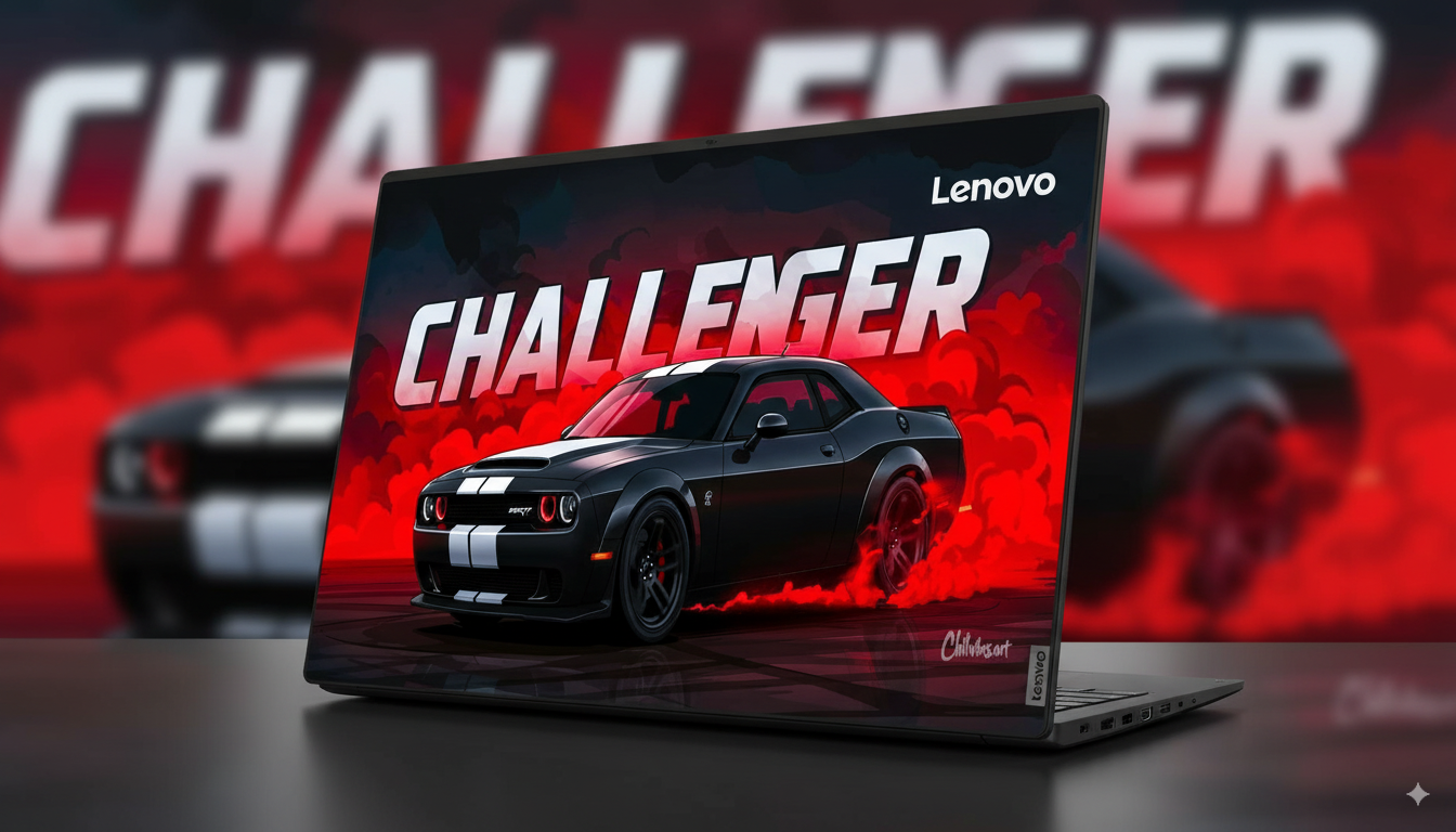 Dodge Challenger - Laptop Skin