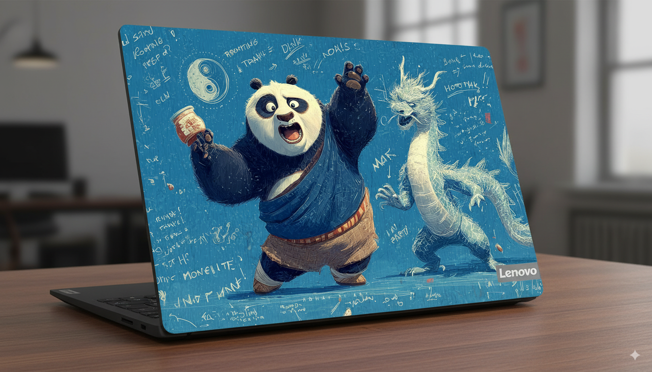 Kung Fu Panda - Laptop Skin