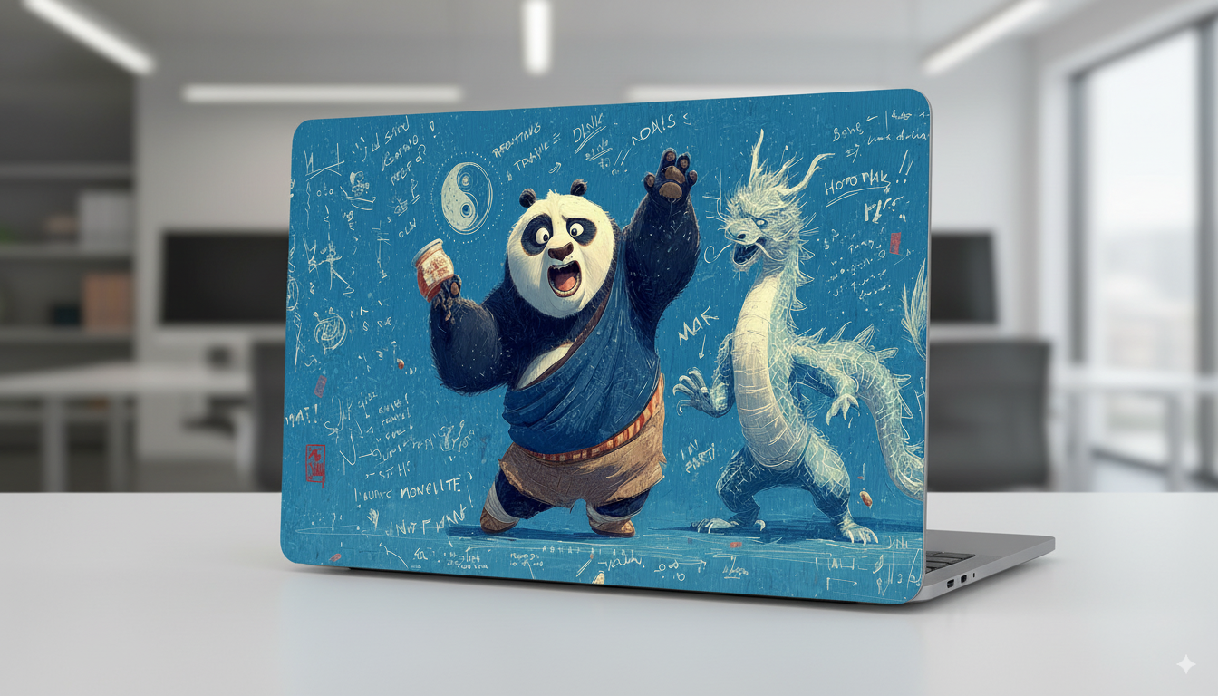 Kung Fu Panda - Laptop Skin