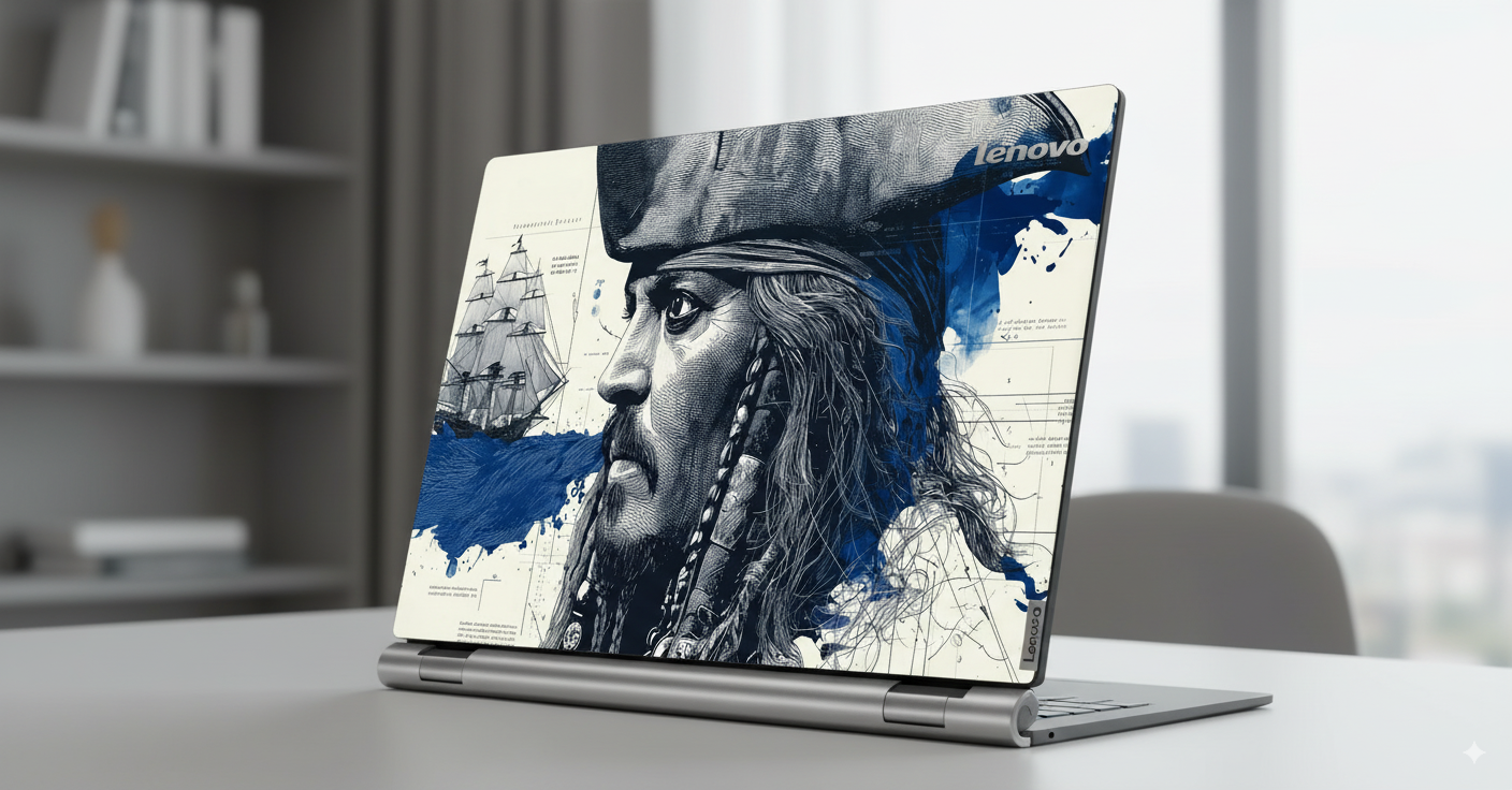 Captain Jack Sparrow - Laptop Skin