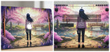 Hinata Hyūga in a Garden - Laptop Skin