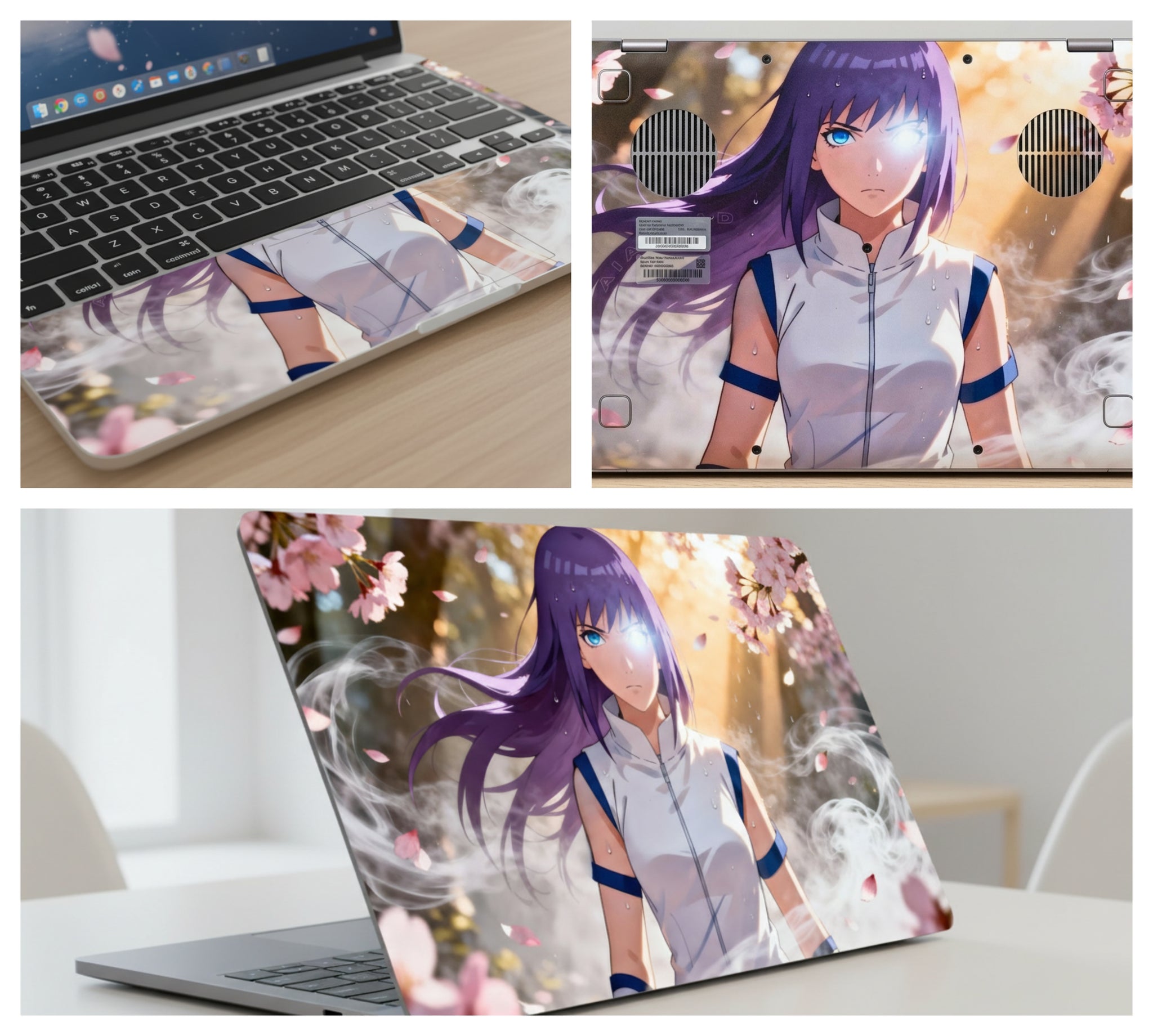 Hinata Uzumaki - Laptop Skin