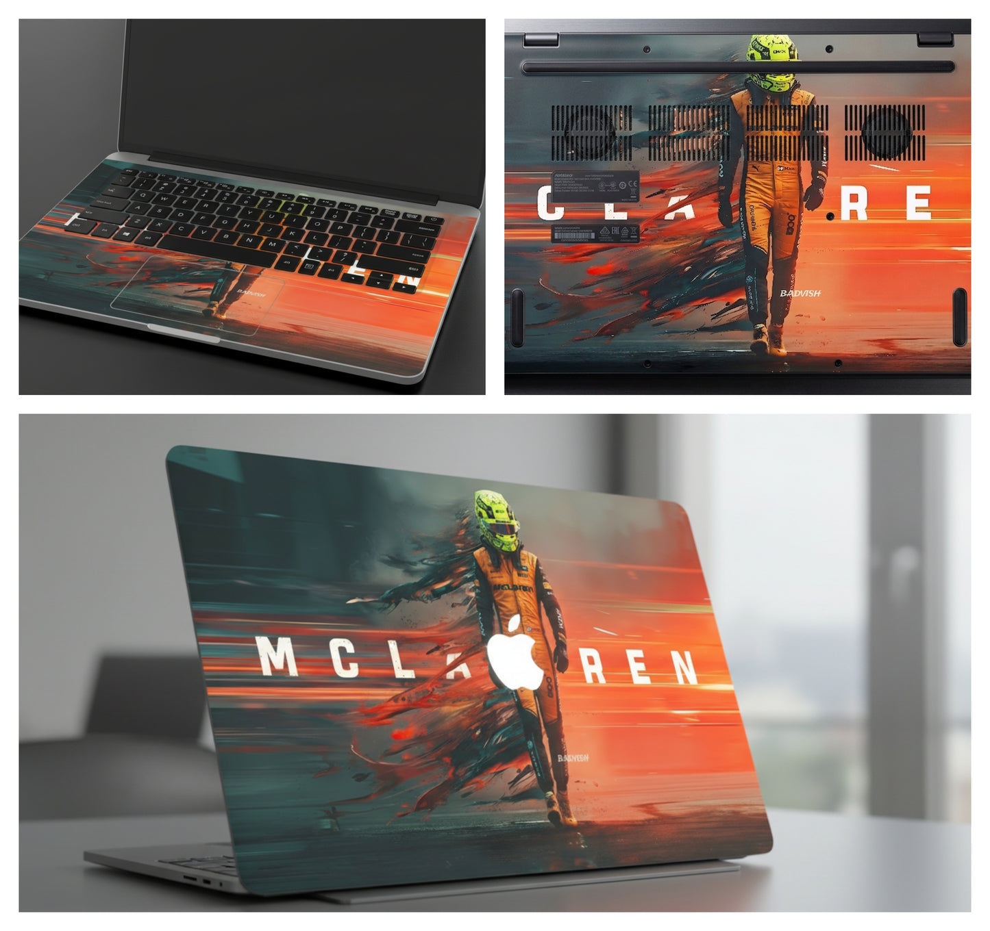 McLaren (Lando Norris) - Laptop Skin