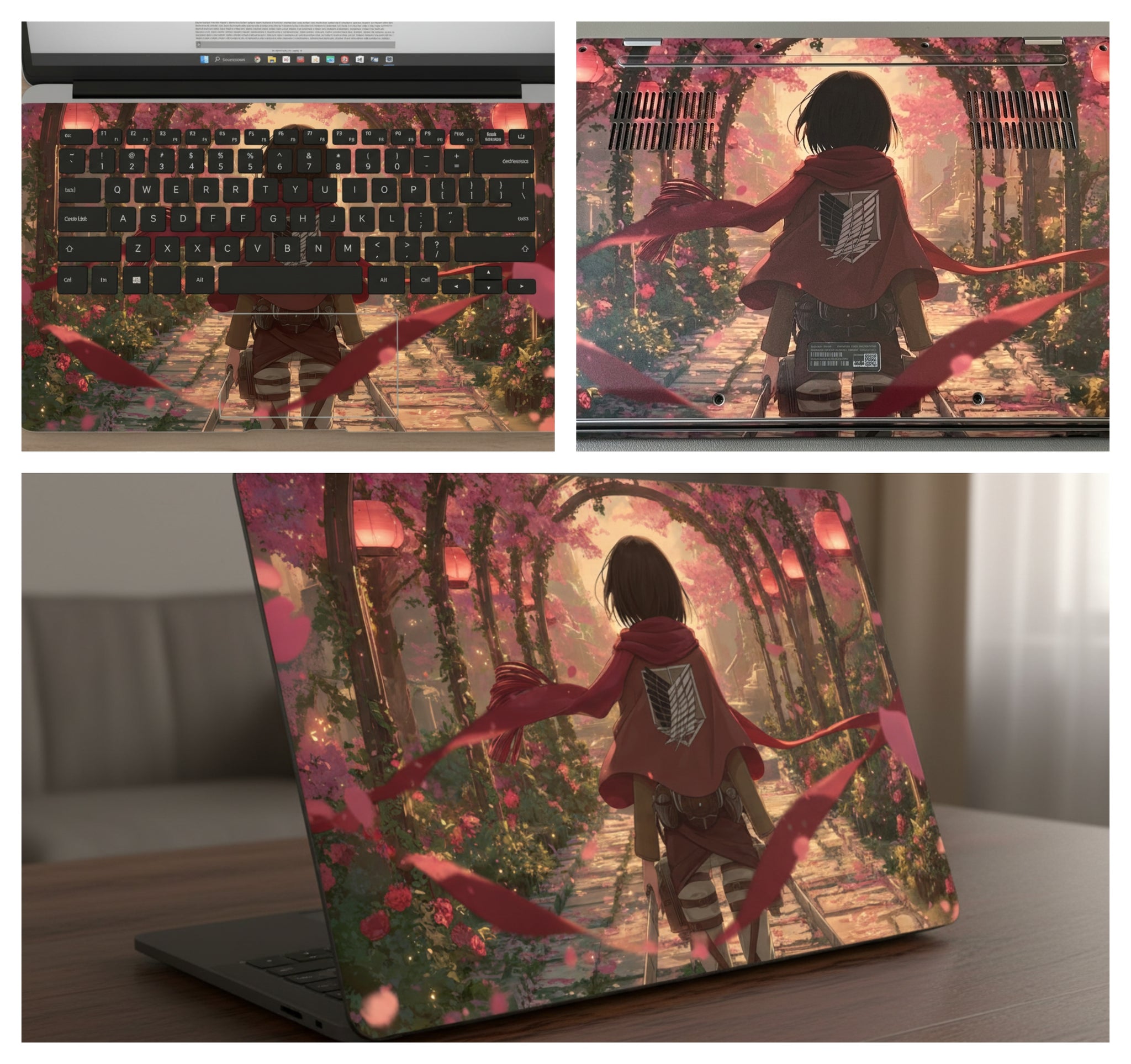 Mikasa Ackerman - Laptop Skin