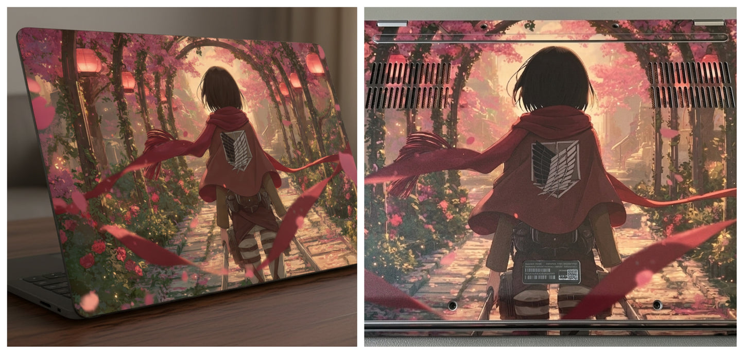 Mikasa Ackerman - Laptop Skin