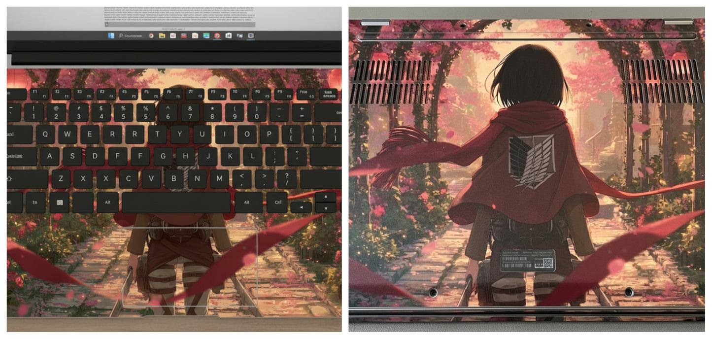 Mikasa Ackerman - Laptop Skin