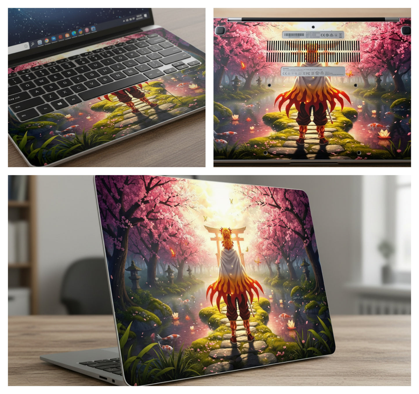 The Flame Hashira - Laptop Skin