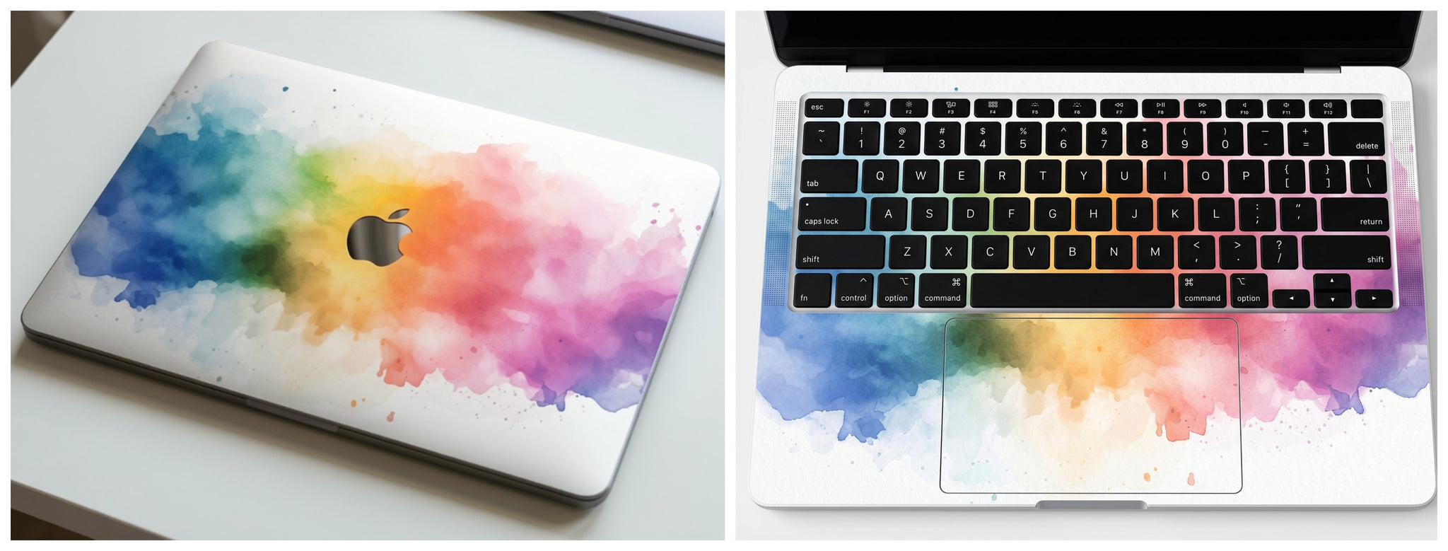 Vibrant rainbow spectrum - Laptop Skin
