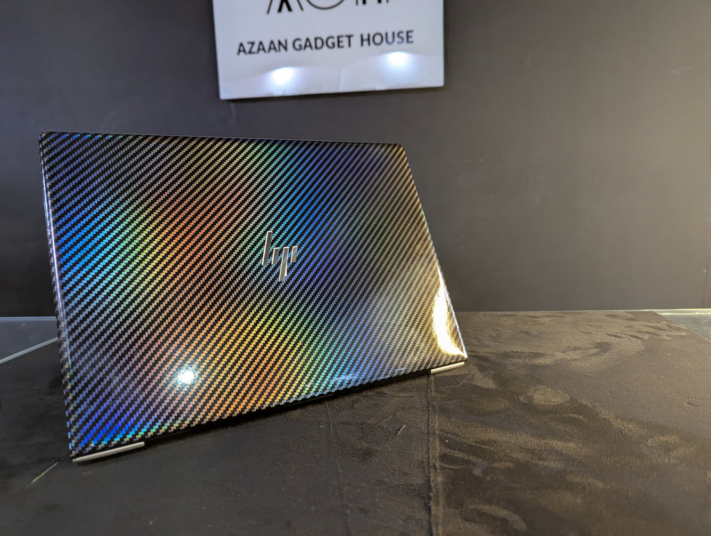Multicolor Carbon Fiber- 360 Laptop Skin