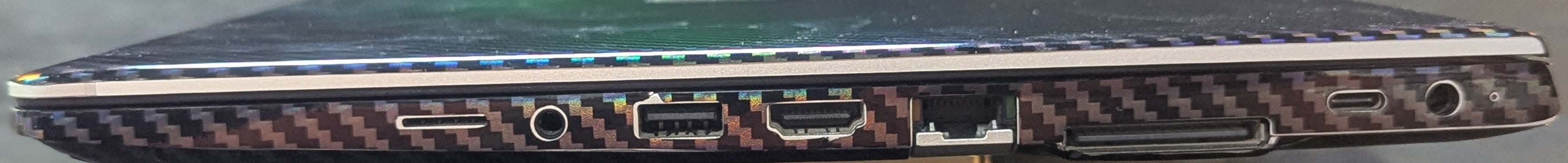 Multicolor Carbon Fiber- 360 Laptop Skin