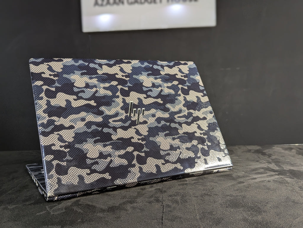 Stealth Grey Camo - 3D Laptop Skin