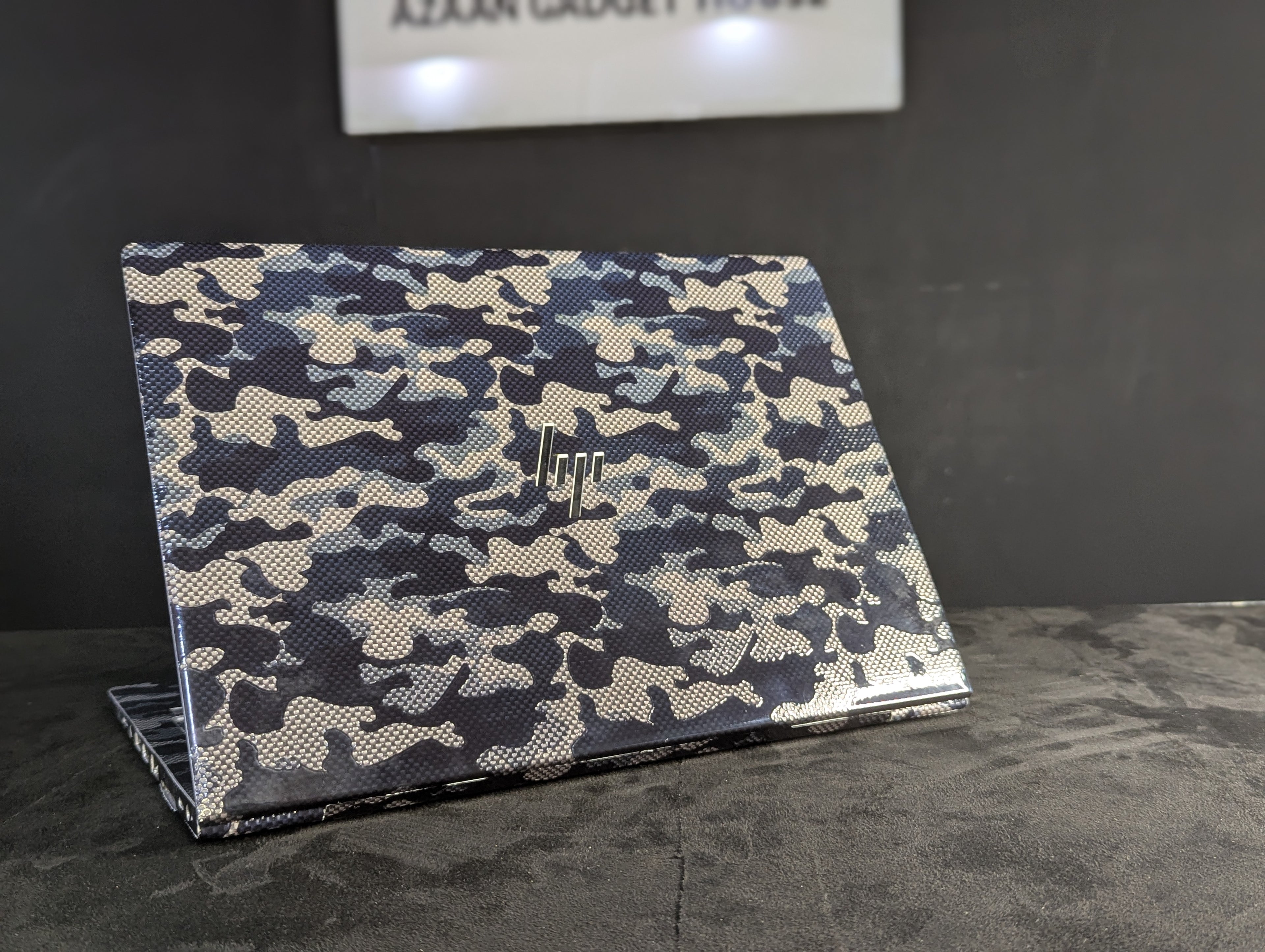 Stealth Grey Camo - 3D Laptop Skin