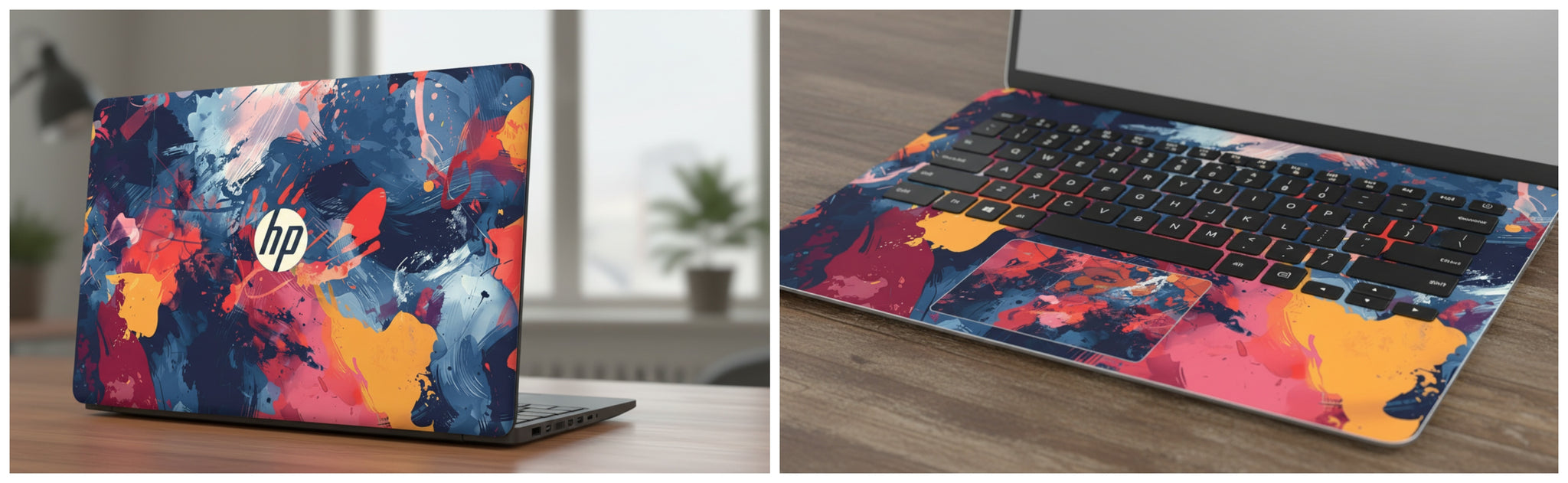 Colorful Abstract Art - Laptop Skin