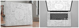 Doodle pattern - Laptop Skin