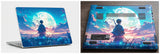 Anime Moon landscape - Laptop Skin