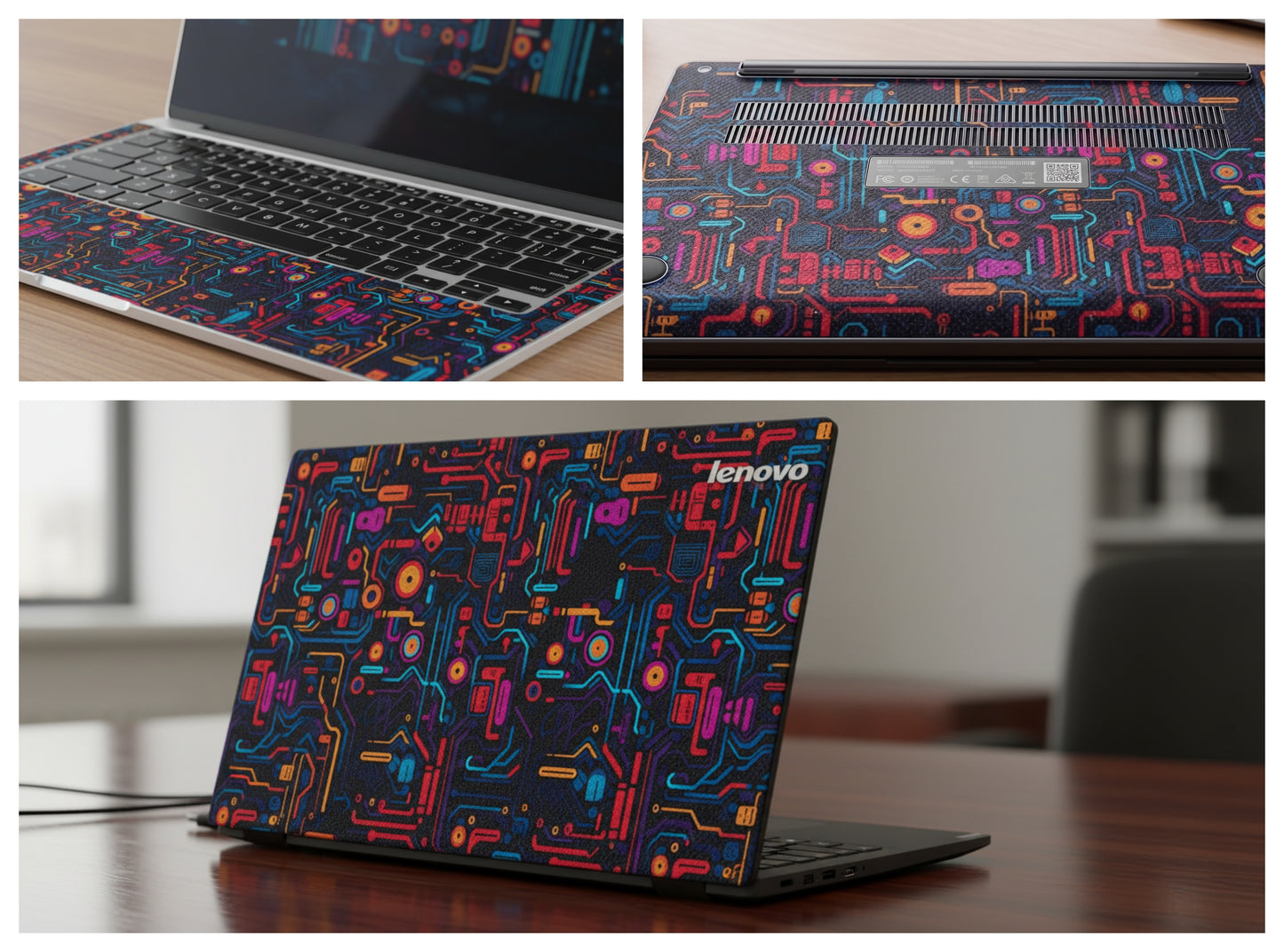 Abstract Circuit Board Pattern - Laptop Skin