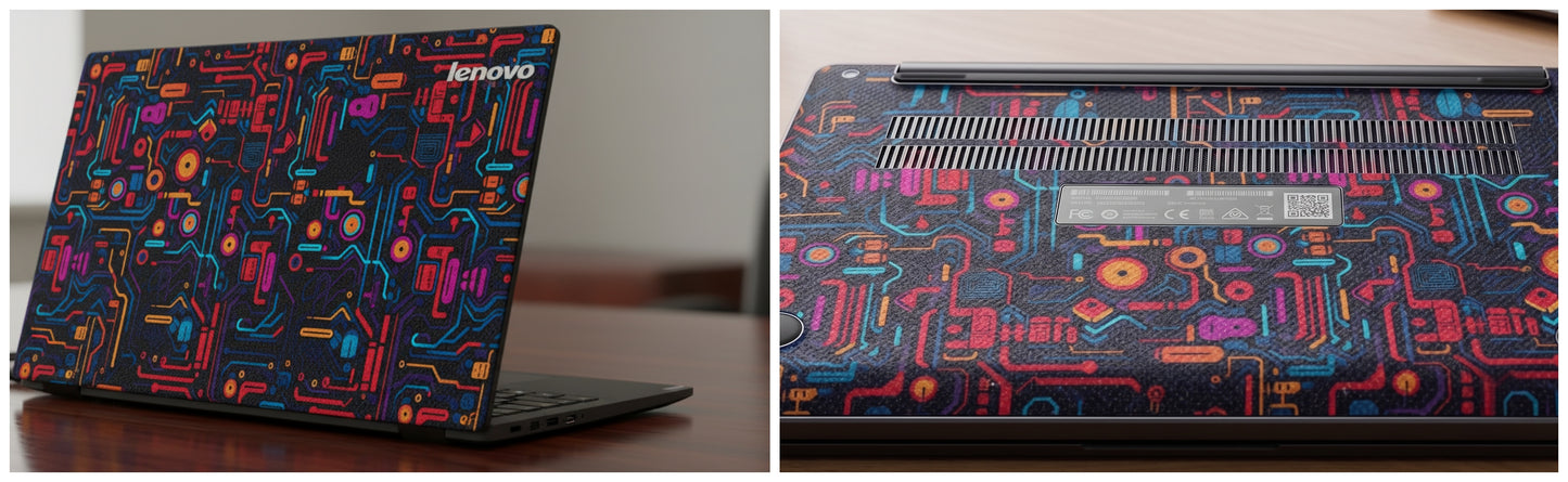 Abstract Circuit Board Pattern - Laptop Skin