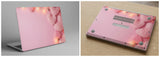 Fluffy pink hearts - Laptop Skin