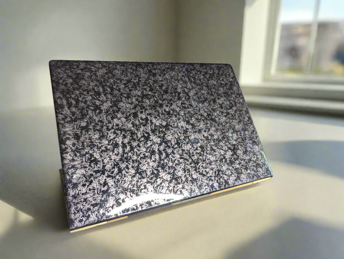 Shinny Black Carbon Fiber- 360 Laptop Skin