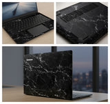 Natural Black Marble - Laptop Skin
