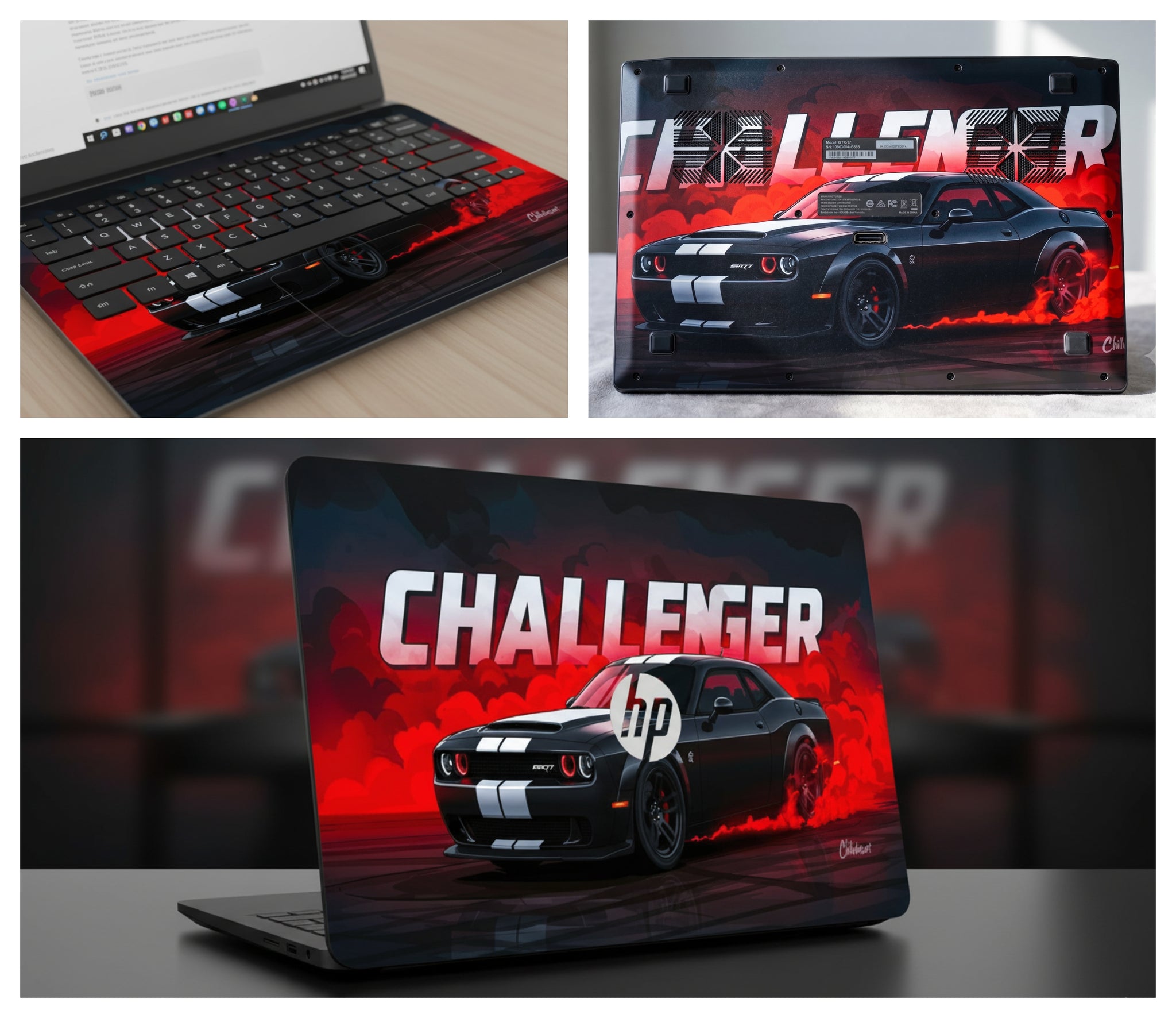 Dodge Challenger - Laptop Skin