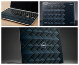 Dark Paper Layers with Gray Pattern- Laptop Skin