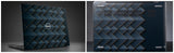 Dark Paper Layers with Gray Pattern- Laptop Skin