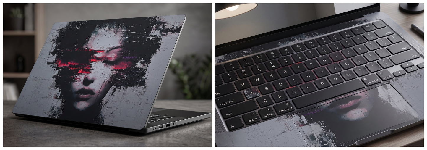 Glitch Art - Laptop Skin