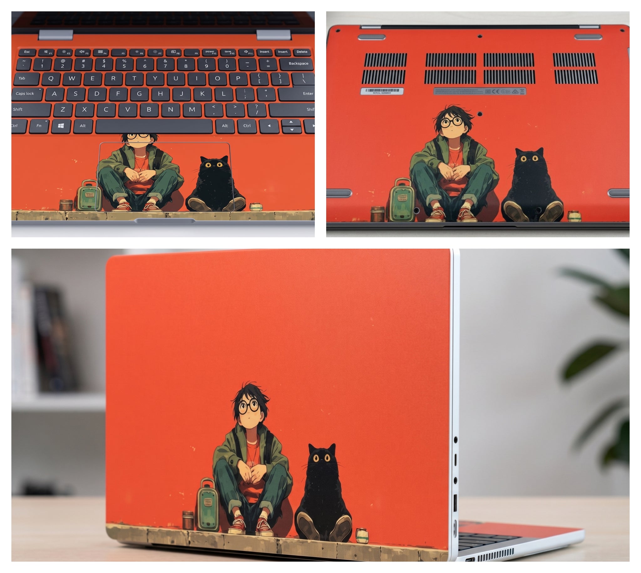 lofi-style vinyl- Laptop Skin