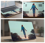 Floating Girl - Laptop Skin