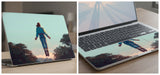 Floating Girl - Laptop Skin