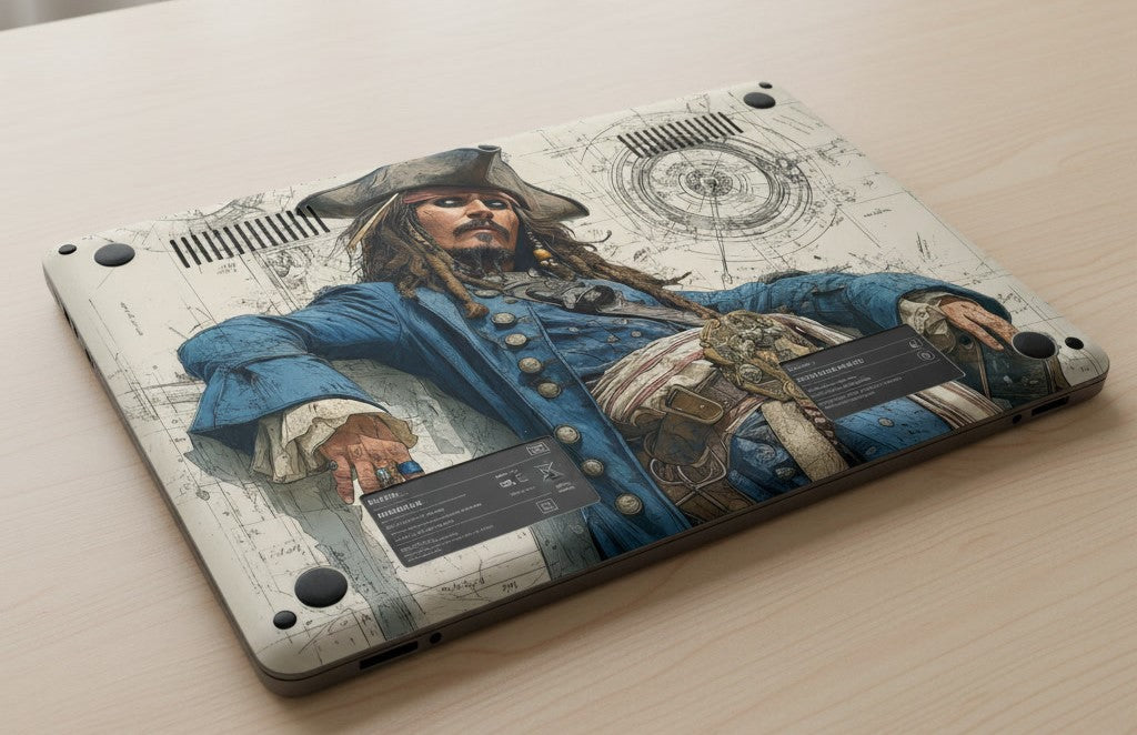 Captain Jack Sparrow - Laptop Skin