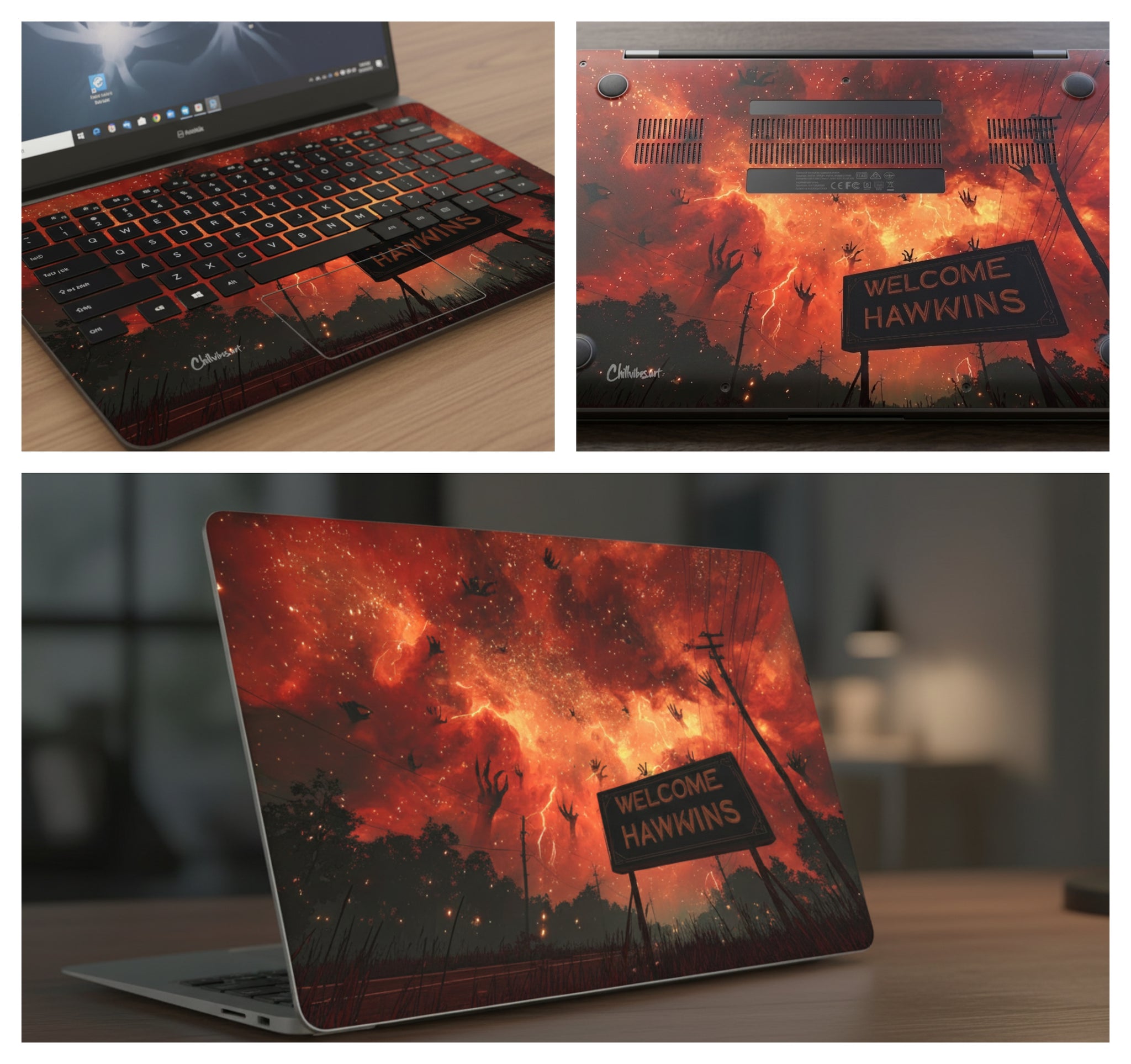 Hawkins - Laptop Skin
