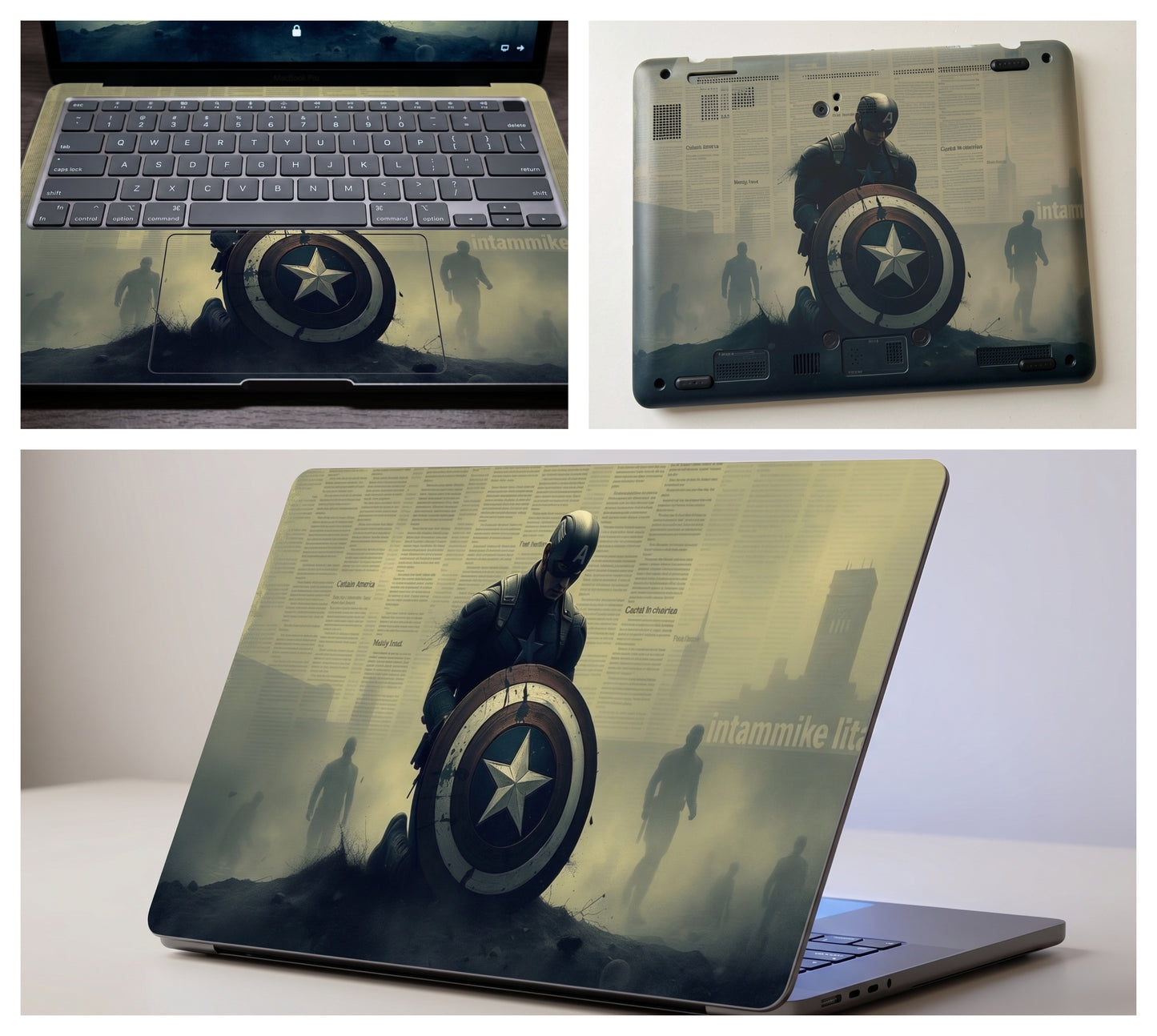 Captain America- Laptop Skin