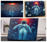 astronaut artwork - Laptop Skin
