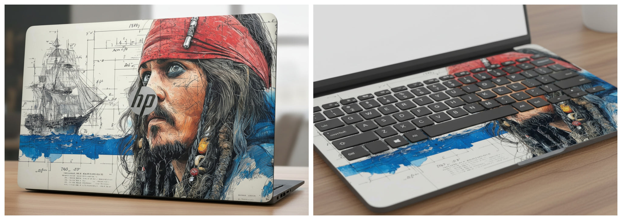Captain Jack Sparrow - Laptop Skin