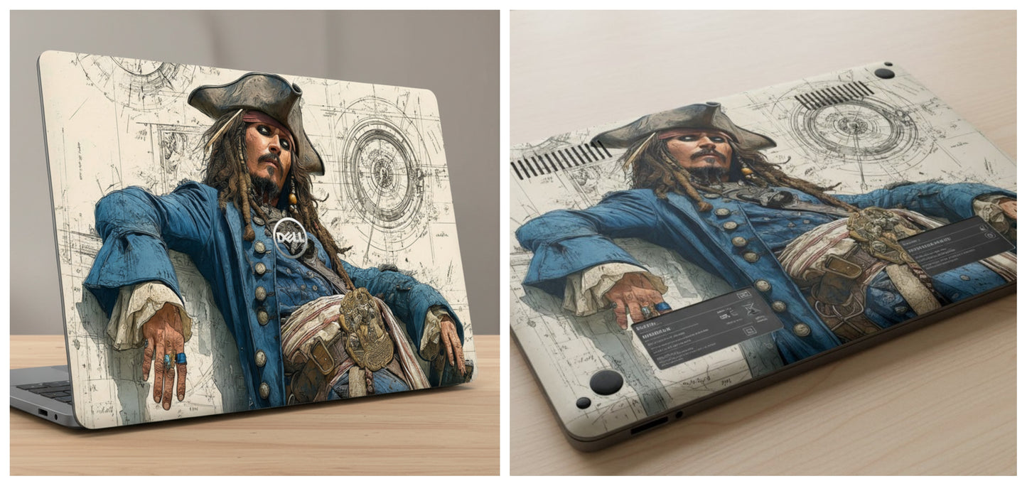 Captain Jack Sparrow - Laptop Skin