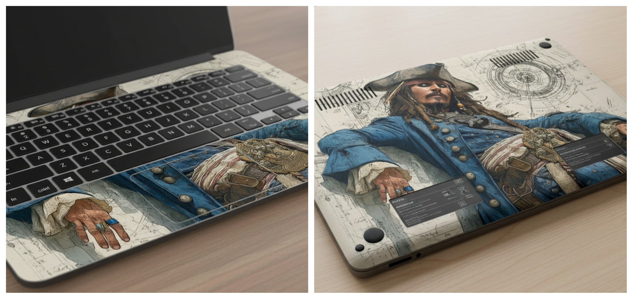 Captain Jack Sparrow - Laptop Skin
