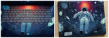 astronaut artwork - Laptop Skin