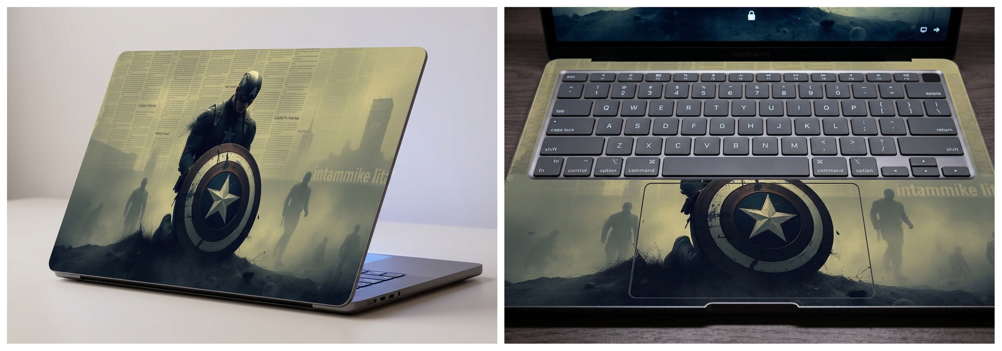 Captain America- Laptop Skin