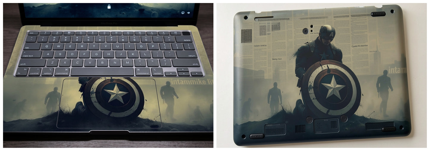 Captain America- Laptop Skin